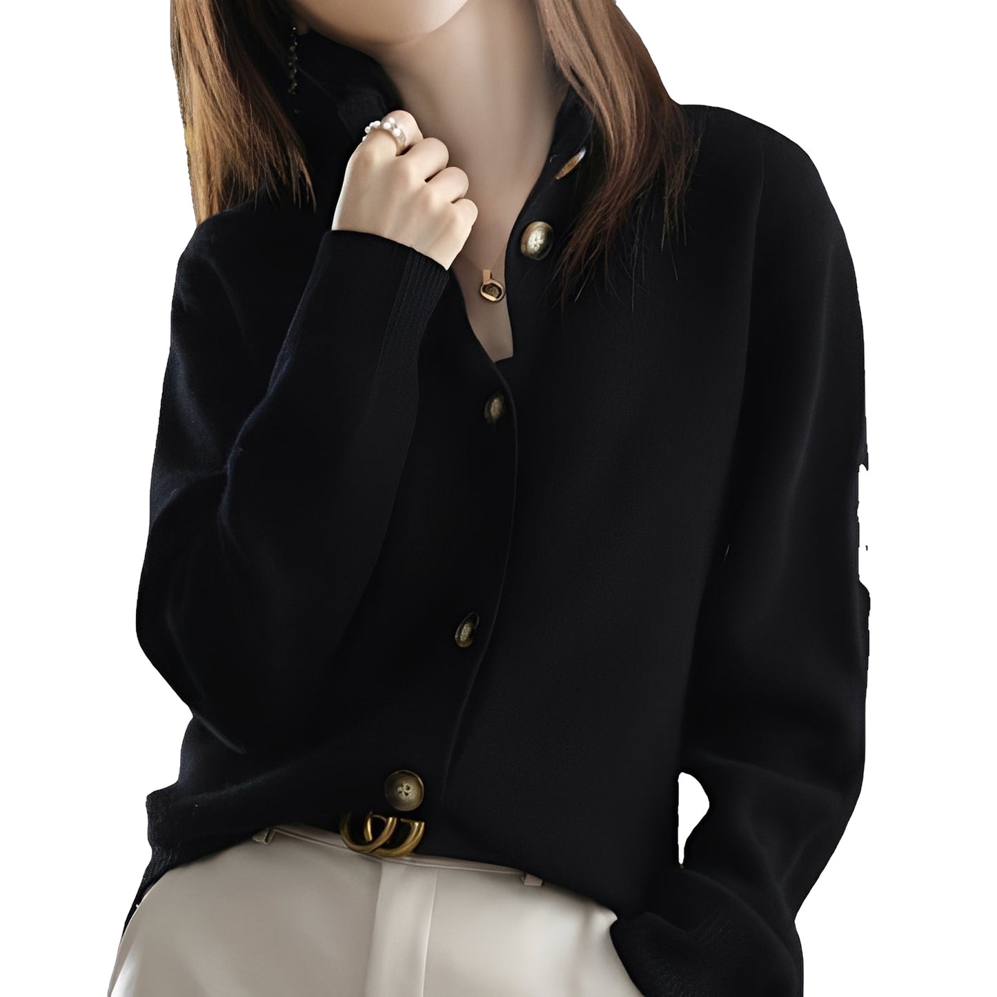 Emily - Fein gestaltete Damen-Strickjacke