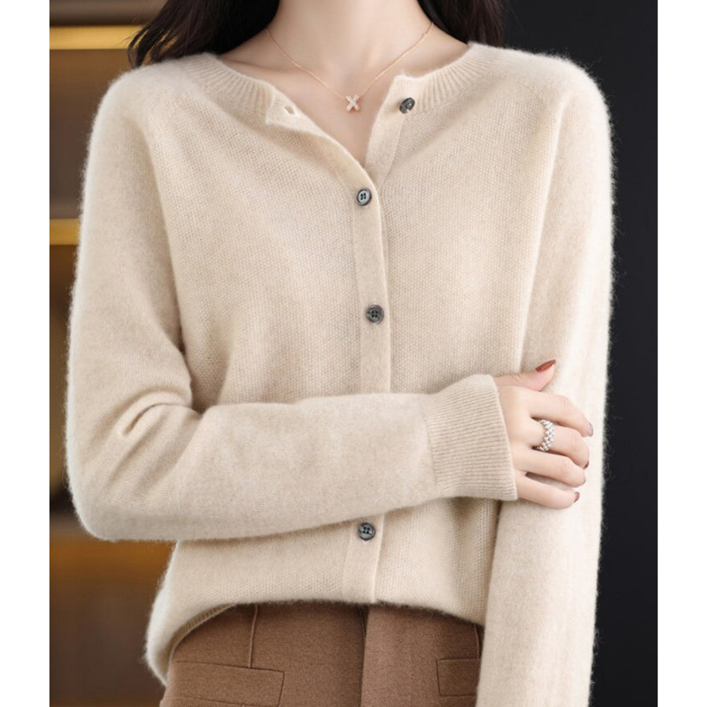 Aubry – Kuschelige, weiche Strickjacke