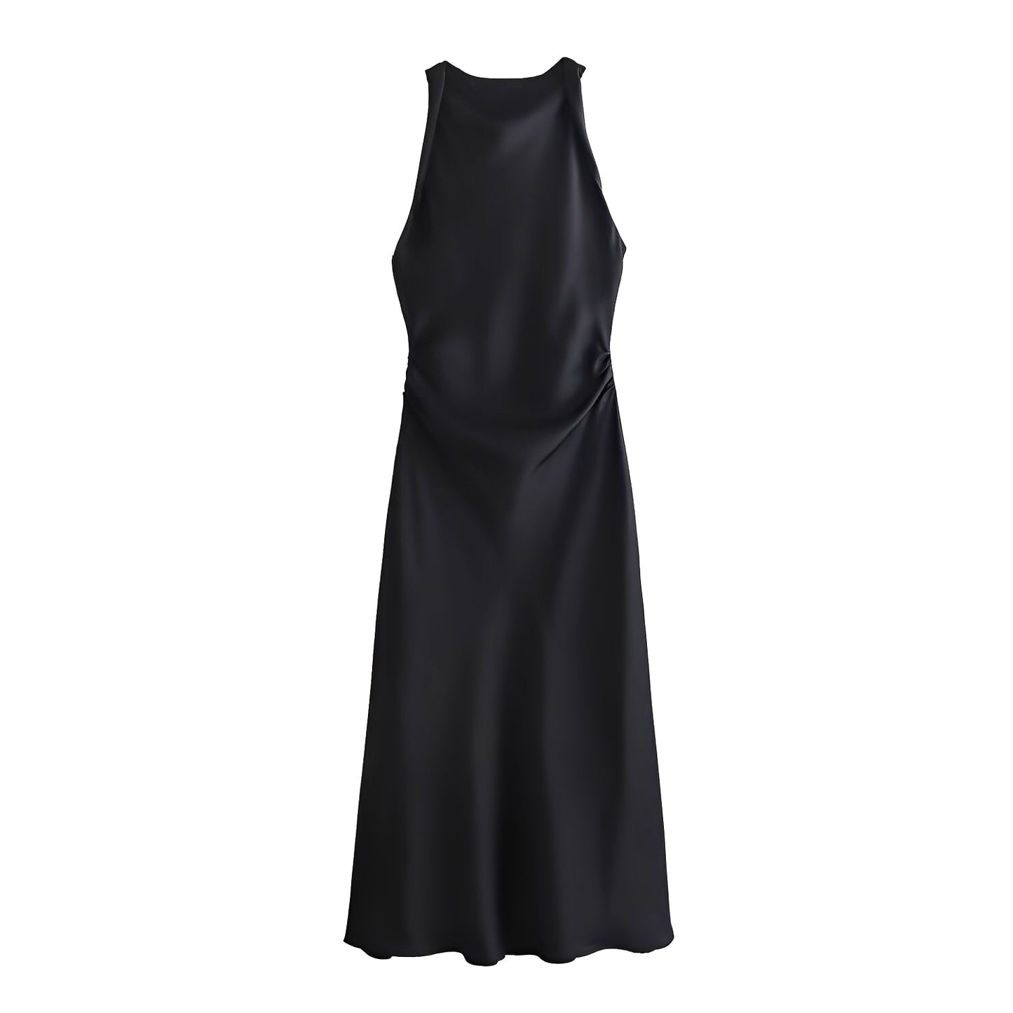 Veronica - Stilvolles Neckholder-Midikleid für Damen