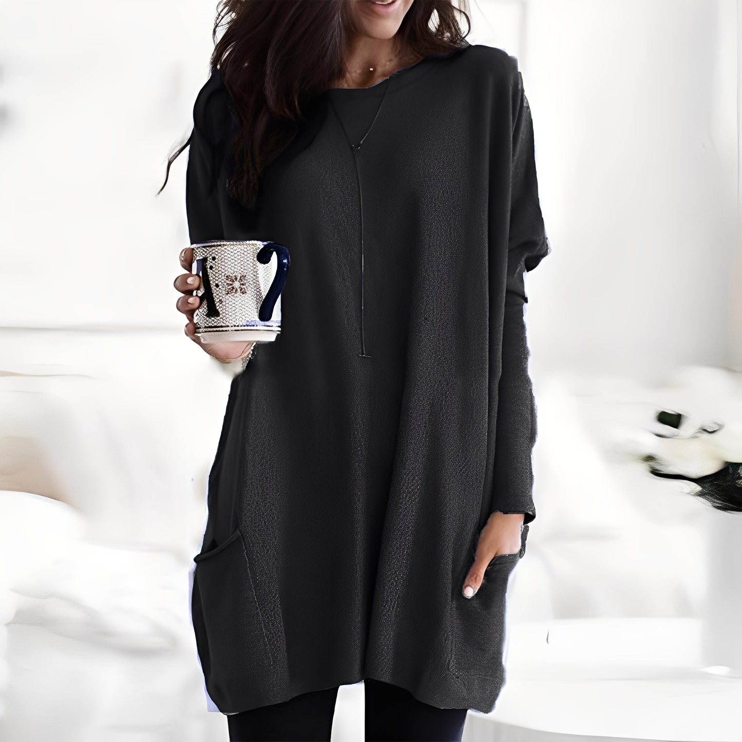 Diane - Eleganter Damenpullover mit langen Ärmeln