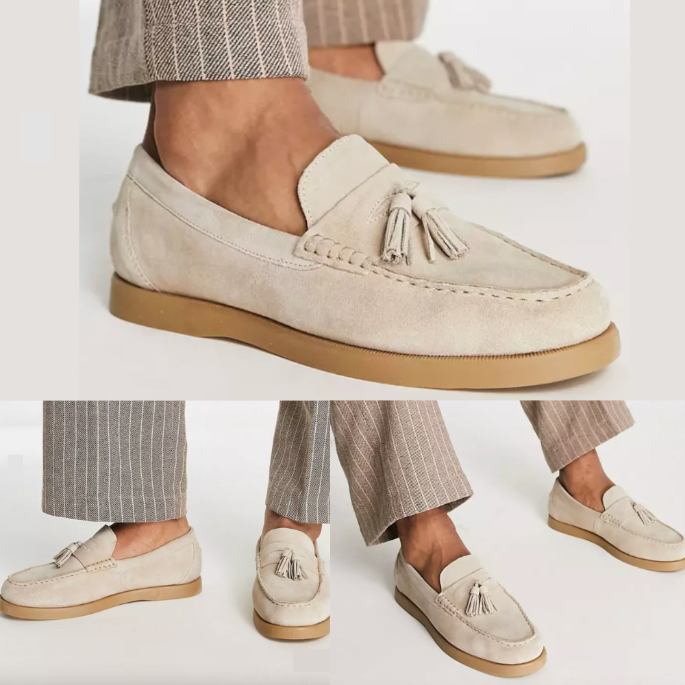 Levi - Klassische und komfortable Leder-Slipper für Herren