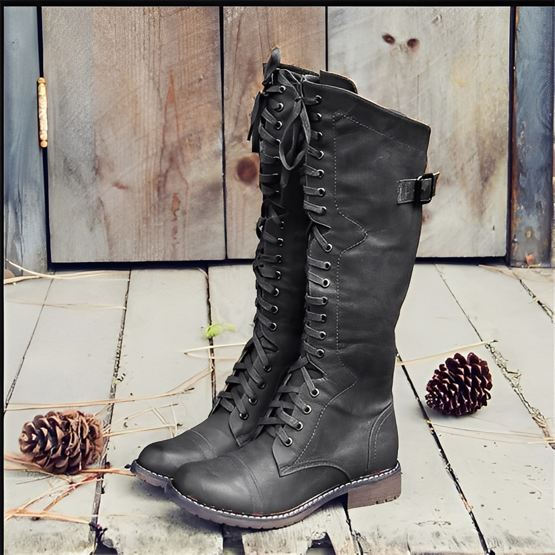 Désirée - Elegante Damen-Schnürstiefeletten