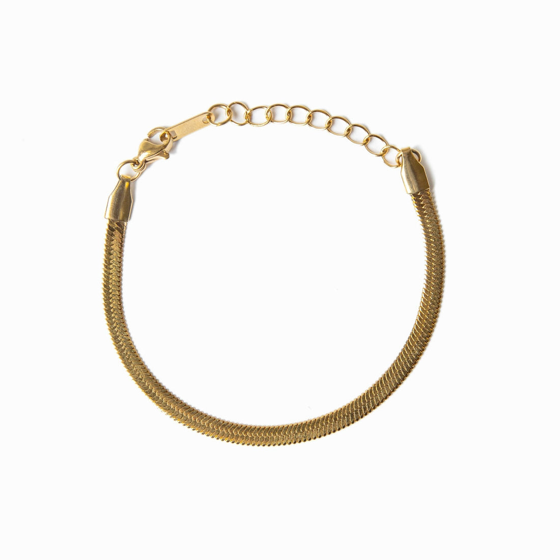 Livia – Armbanduhr aus goldfarbenem Schlangen-Design