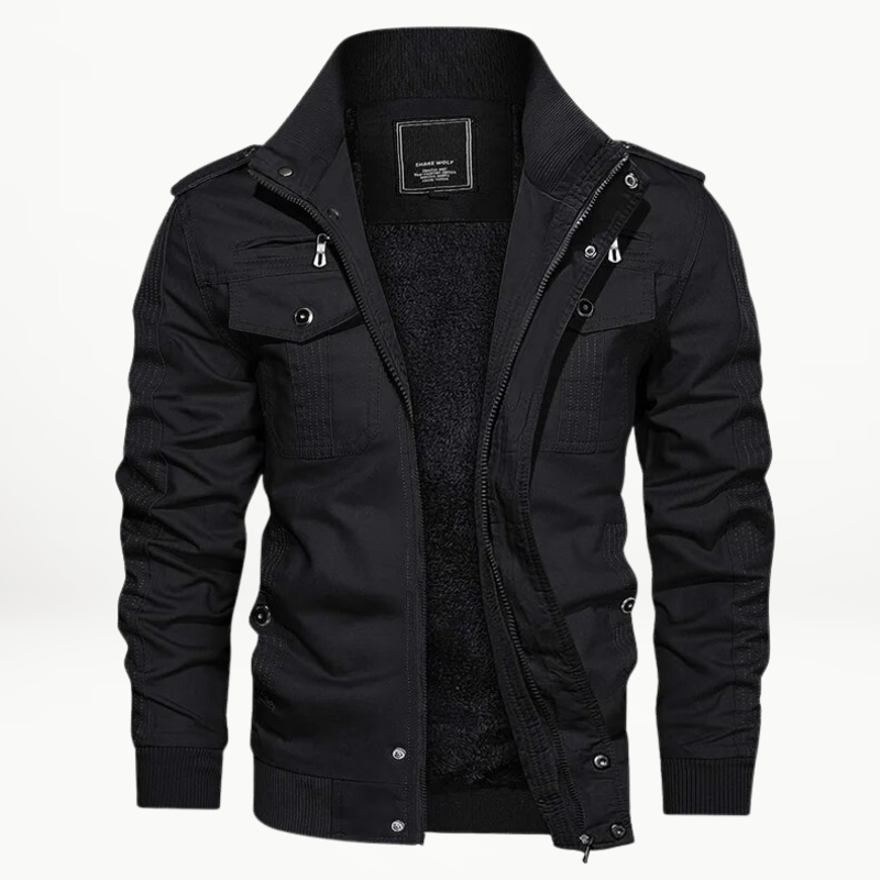 Jaxon - Gemütliche, warme Jacke mit Reißverschluss