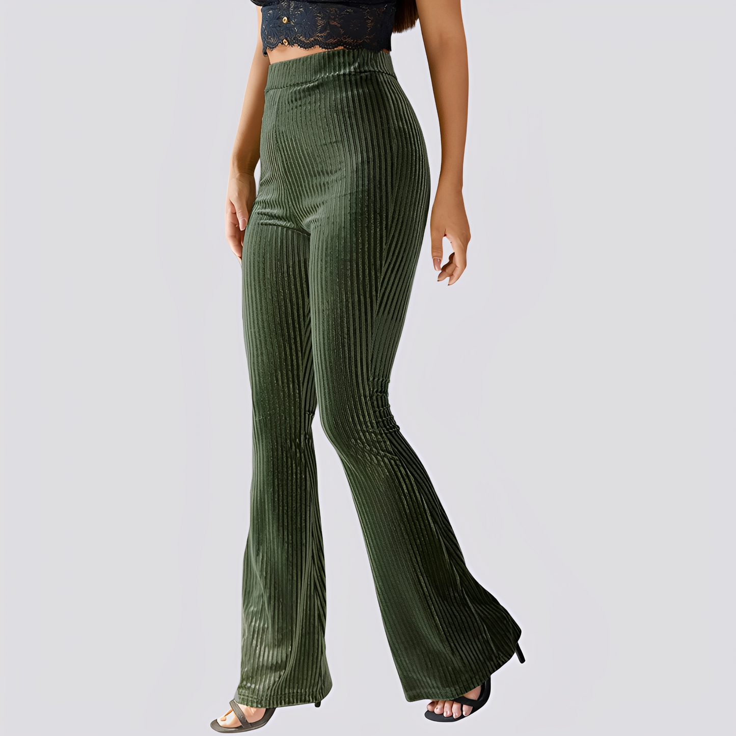Leona - Bequeme Cord-Schlaghose für Damen