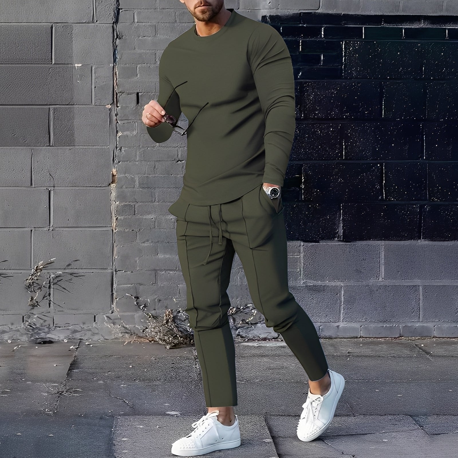 Adelard - Herren-Set mit Oberteil und Hose
