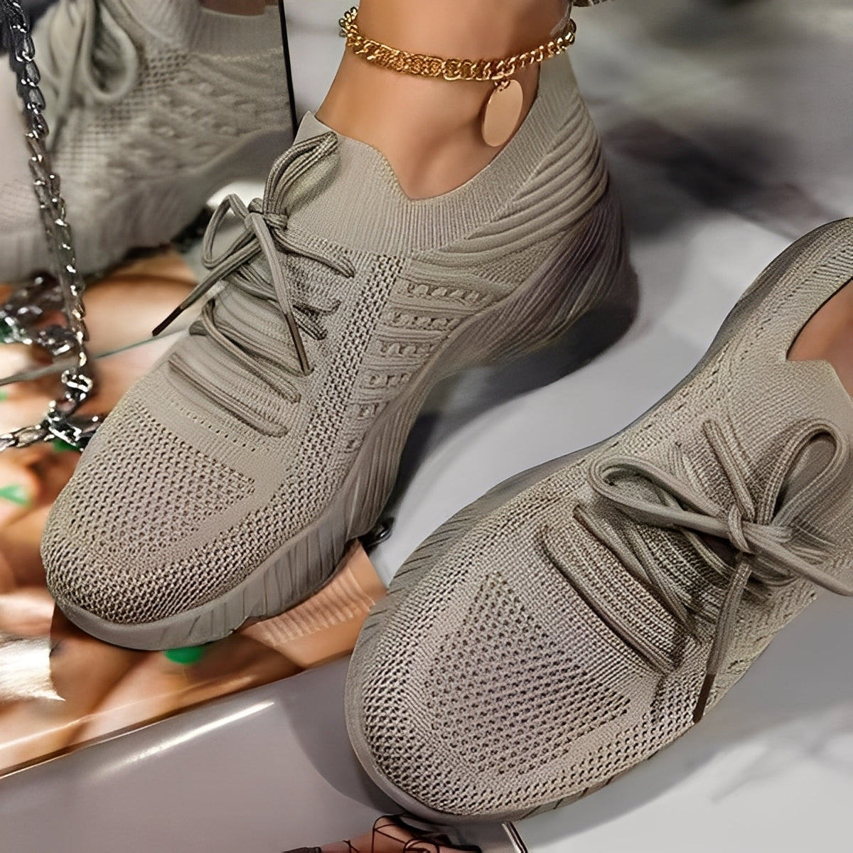 Axelle - Trendige und luftige Sneaker