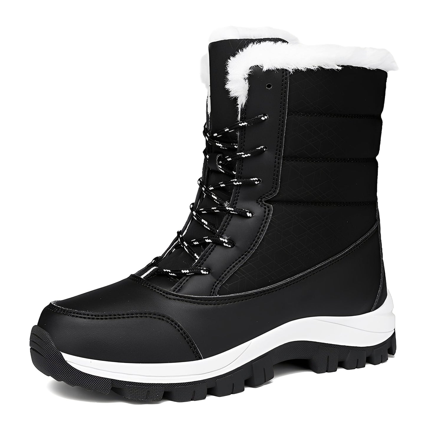 Yasmine - Bequeme, wasserdichte Samt-Winterstiefel für Damen