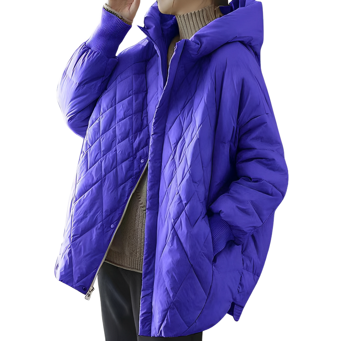 Kimberly - Modische Daunenjacke mit Kapuze für Damen