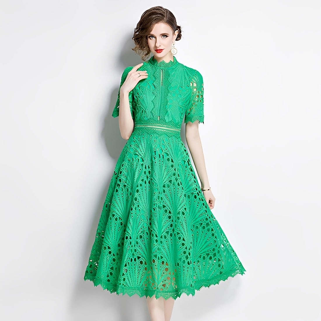 Sophia - Elegantes Midikleid für Damen