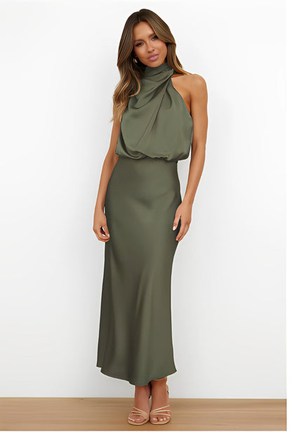 Marley - Elegantes Satin-Abendkleid für Damen