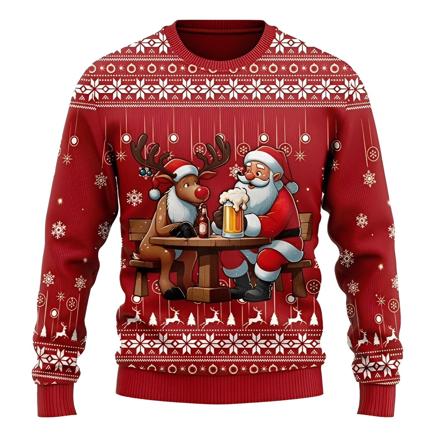 Foster - Moderner Weihnachtspullover