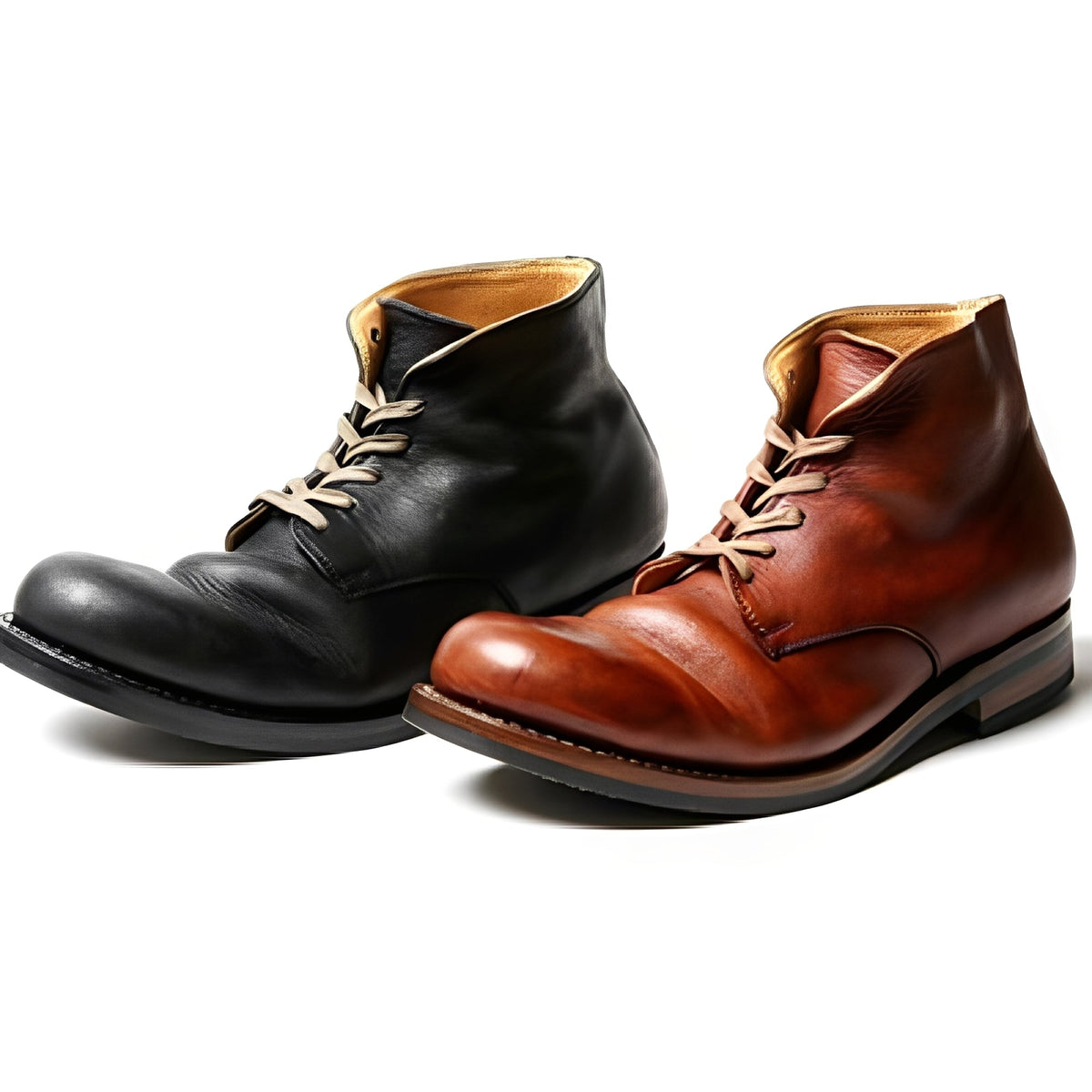 Roscoe - Klassische Herrenschuhe mit runder Vorderkappe