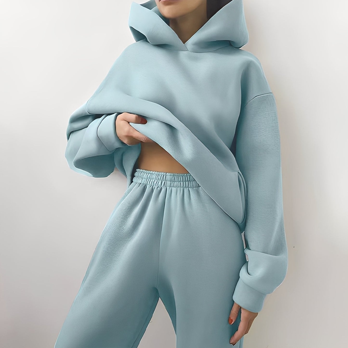 Wenona - Komfortables Hoodie-Freizeitset für Damen