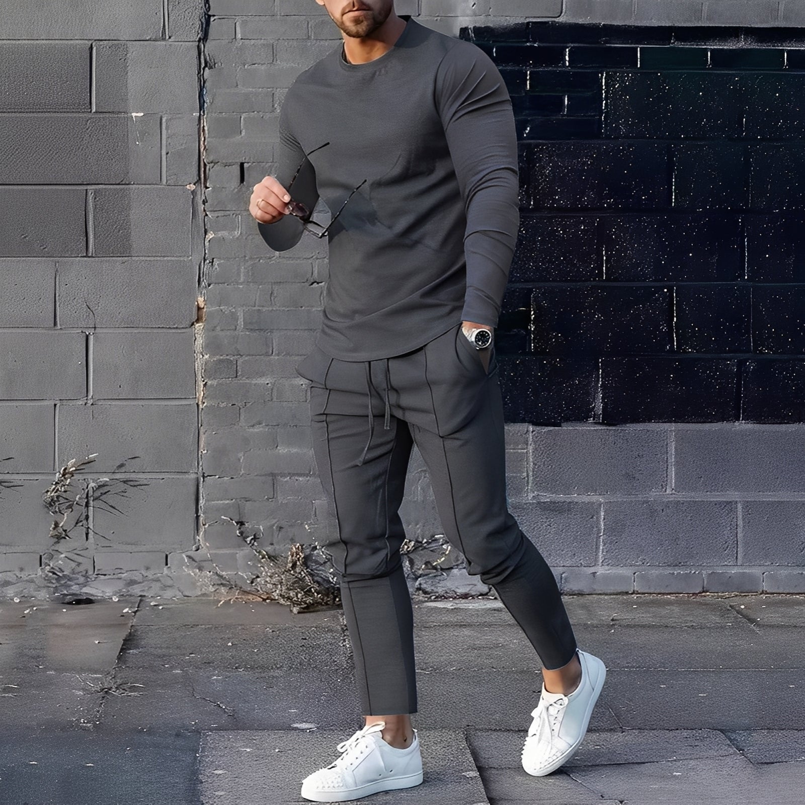 Adelard - Herren-Set mit Oberteil und Hose