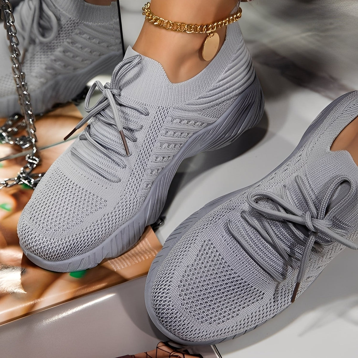 Axelle - Trendige und luftige Sneaker