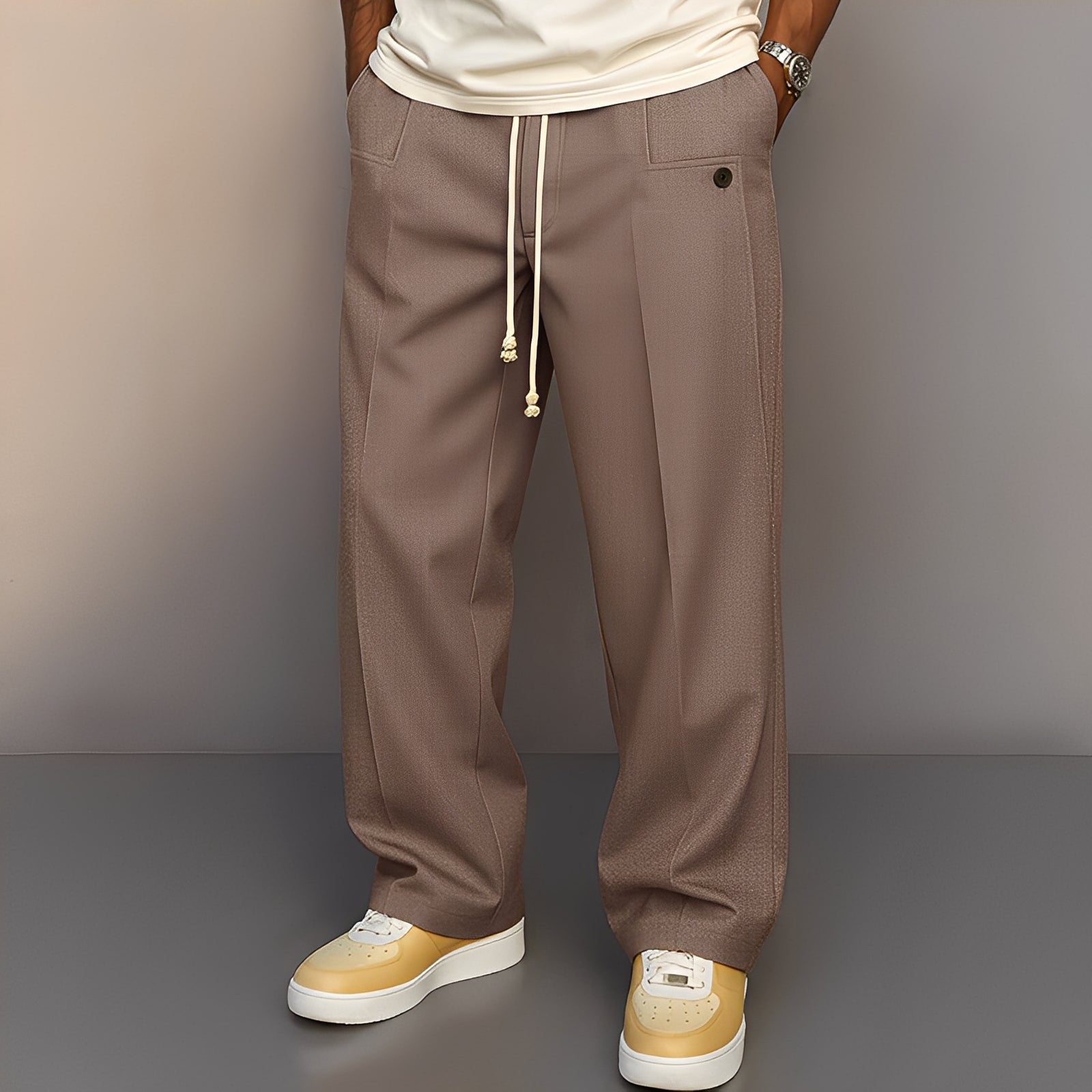 Kevin - Herrenhose mit bequemer und lockerer Passform