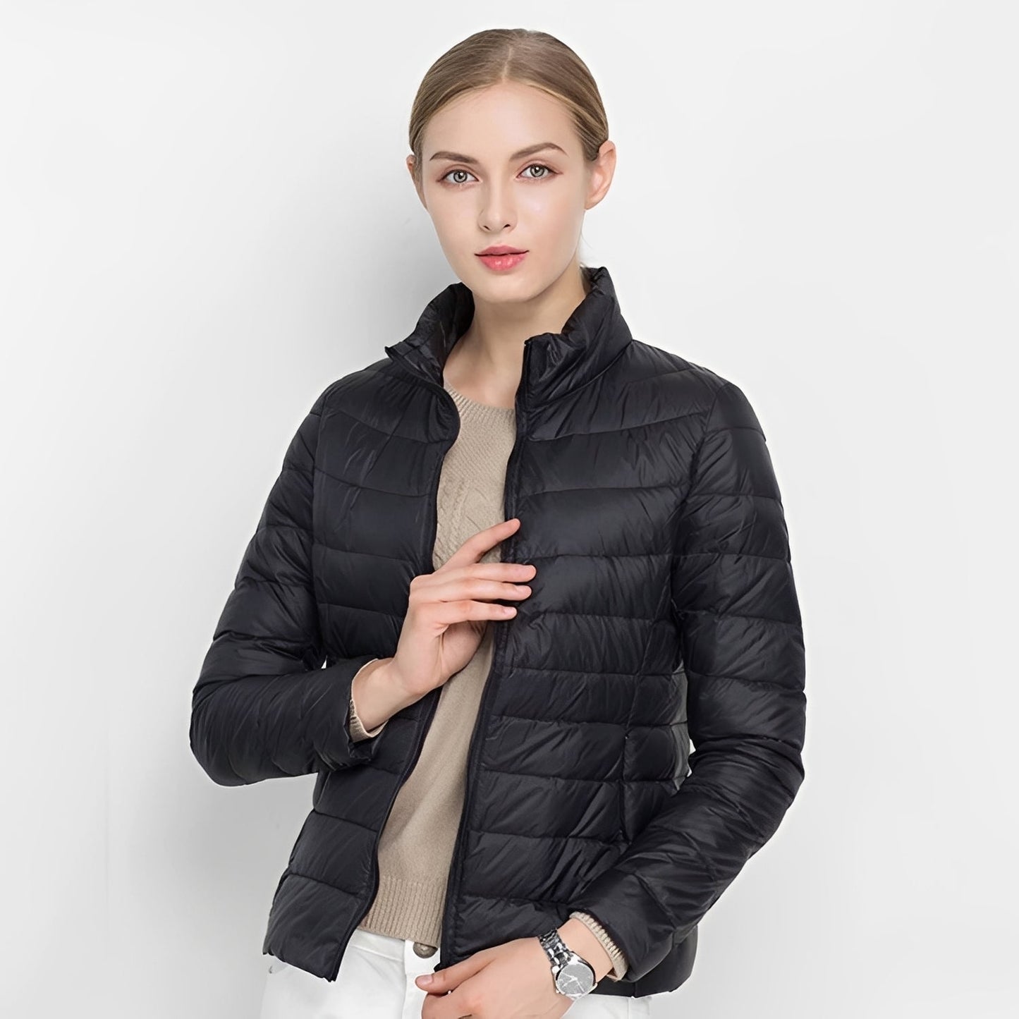 Rena - Stilvolle, leichte Damen-Daunenjacke
