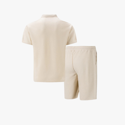 Zephyr - Herren Baumwolle Ko-ord Set im lockeren Stil