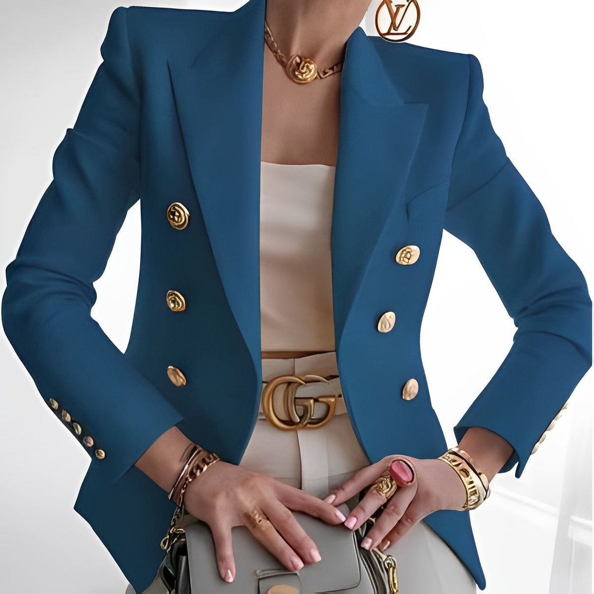 Shelley - Blazer mit Knöpfen für Damen