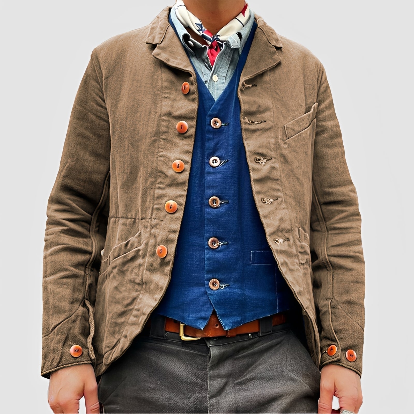 Rick - Bequeme Jacke mit zahlreichen Taschen