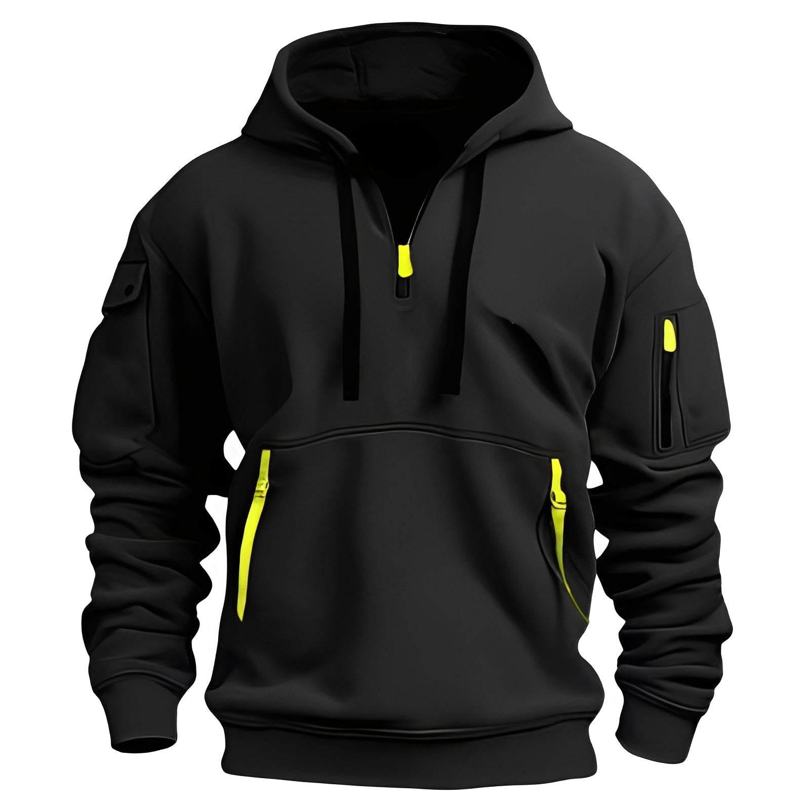 Burton - Stilvoller Hoodie mit halbem Reißverschluss