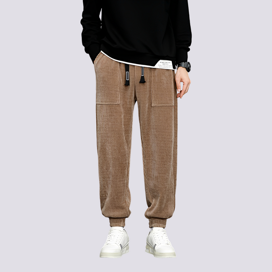 Benji - Komfortable Cord-Jogginghose für Herren