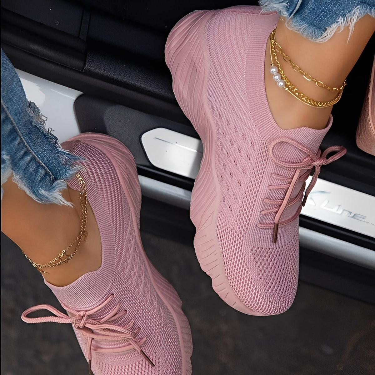 Axelle - Trendige und luftige Sneaker