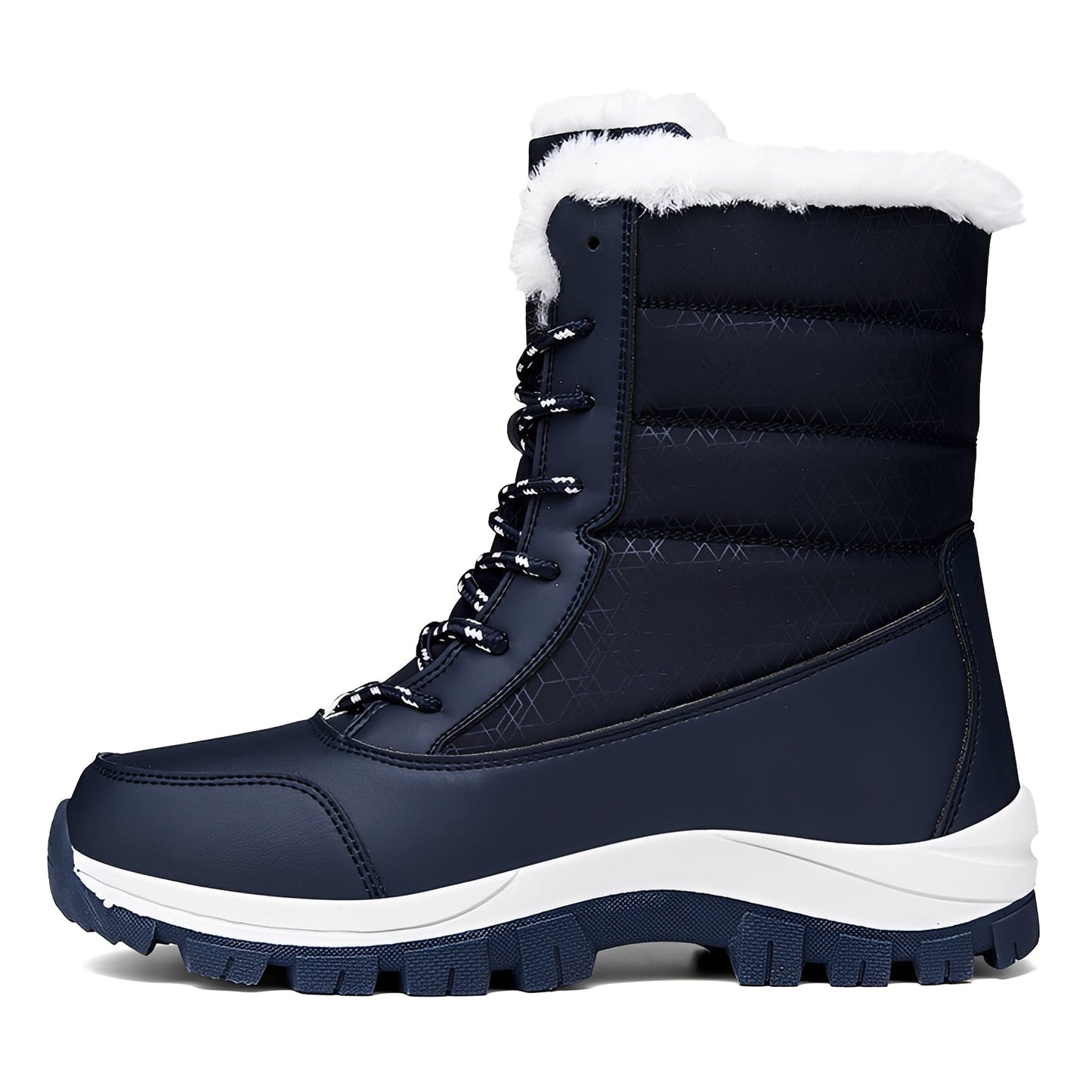 Yasmine - Bequeme, wasserdichte Samt-Winterstiefel für Damen