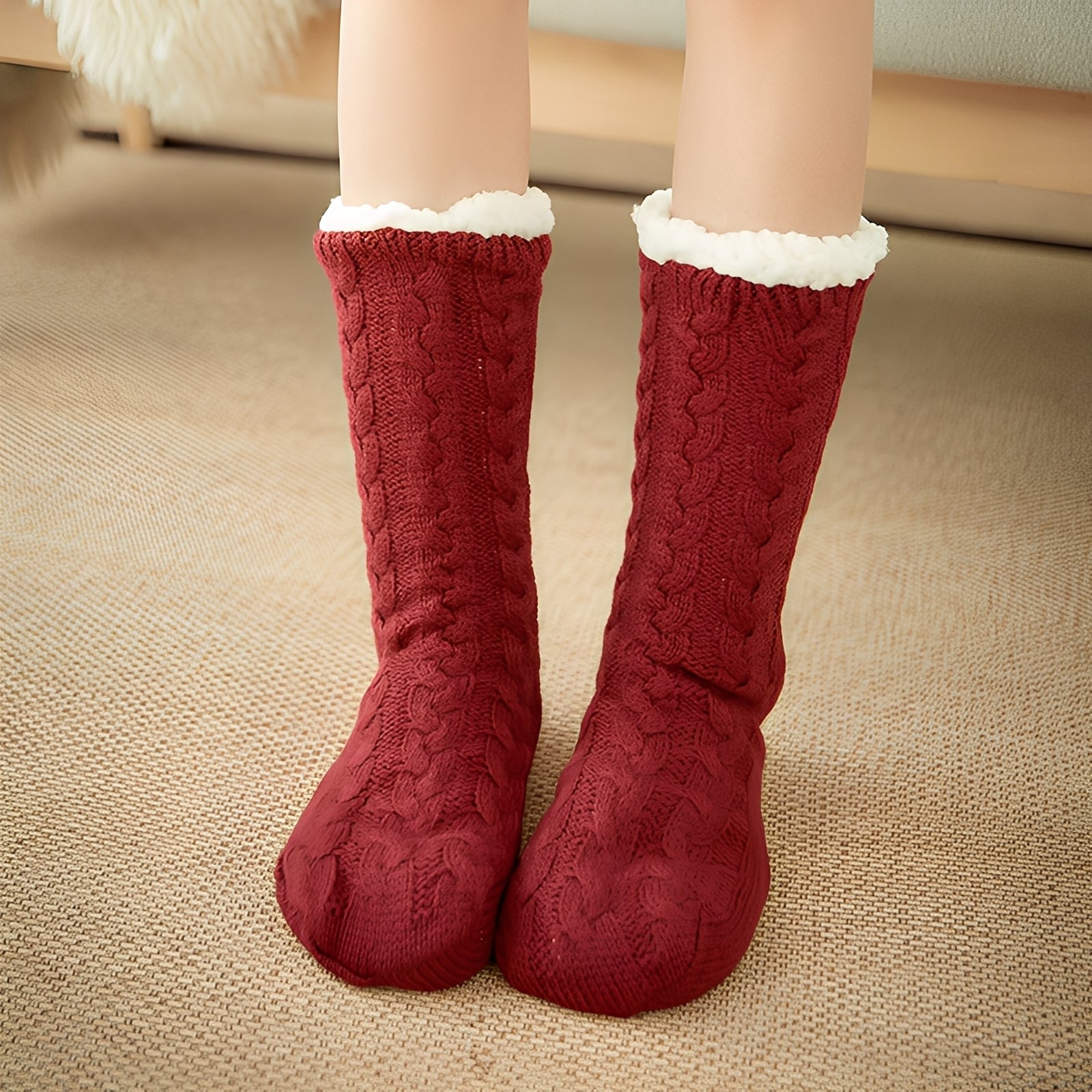 Jessica - Bequeme Frauen-Socken für kalte Wintertage