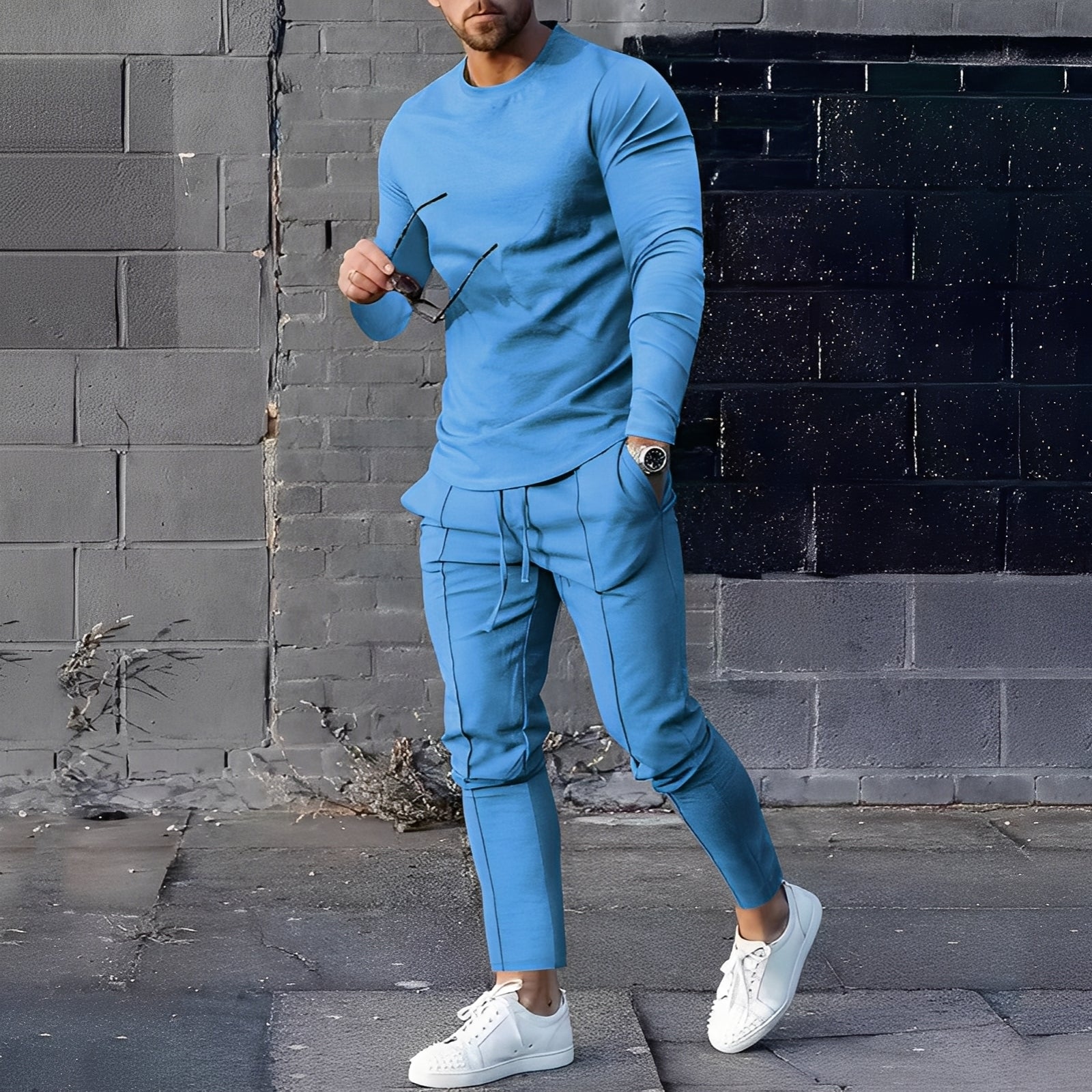 Adelard - Herren-Set mit Oberteil und Hose