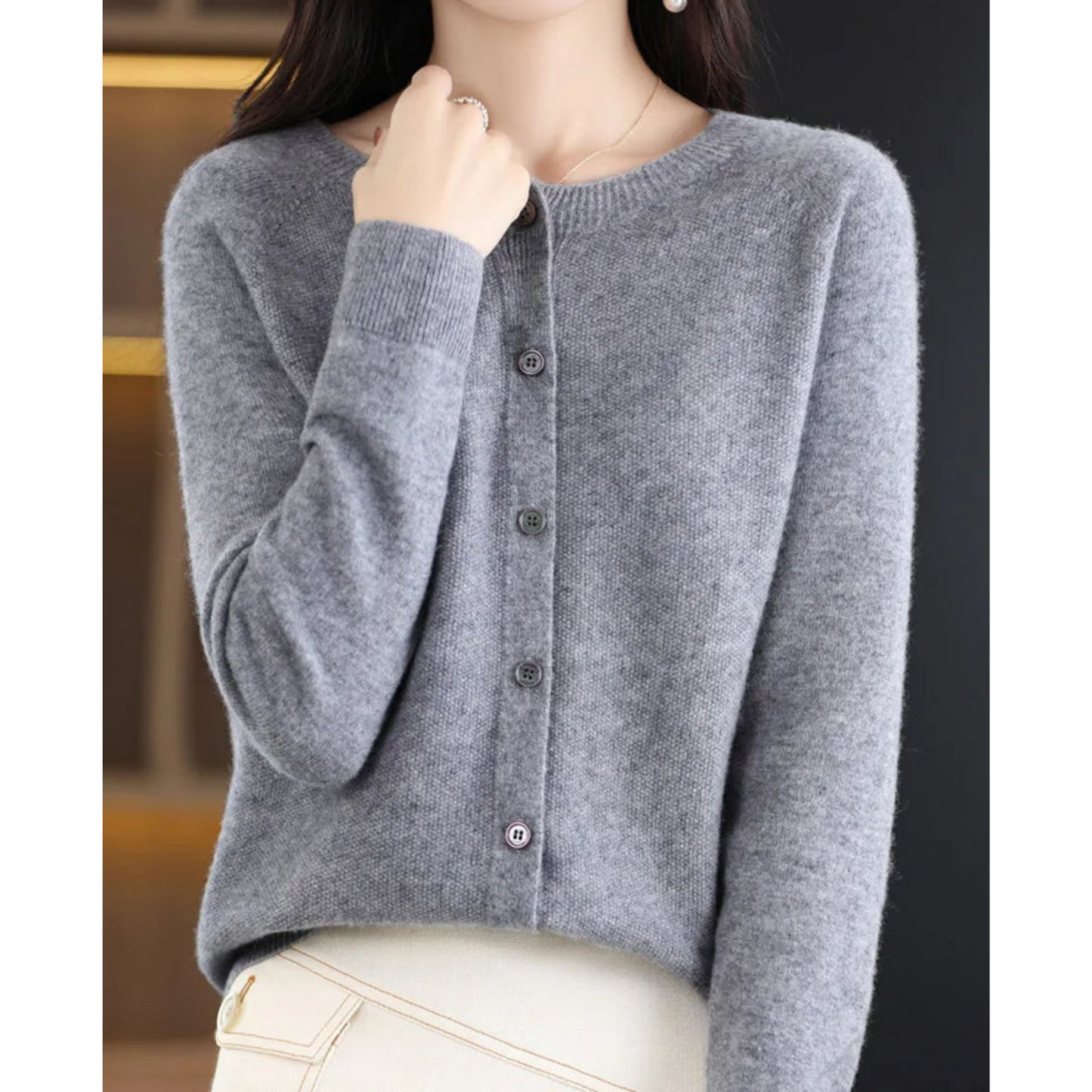 Aubry – Kuschelige, weiche Strickjacke