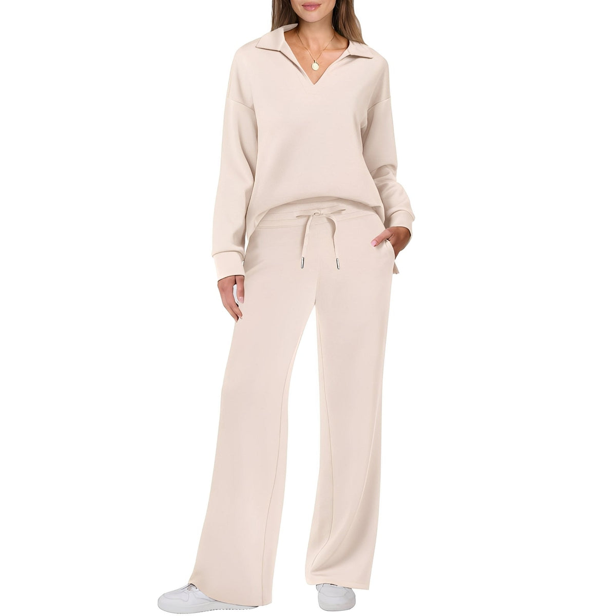 Carmena - Bequemes und warmes Hosen-Set