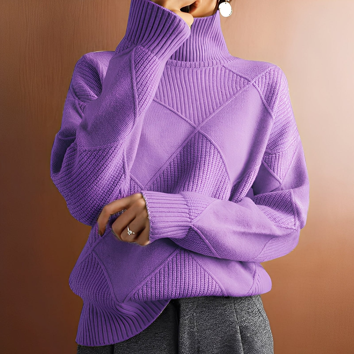 Morgan - Moderner Rollkragenpullover