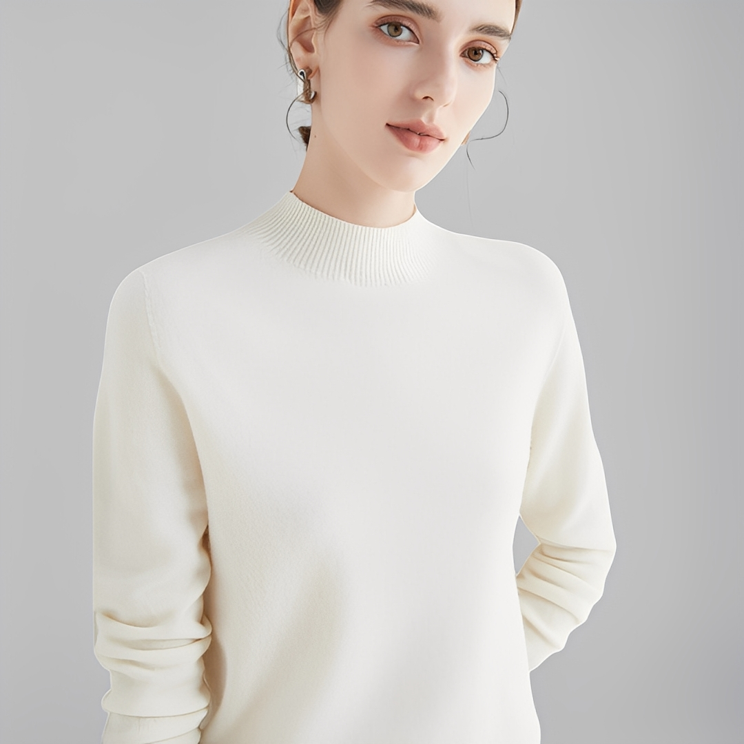 Chrystellene – Komfortabler Damen-Rollkragenpullover