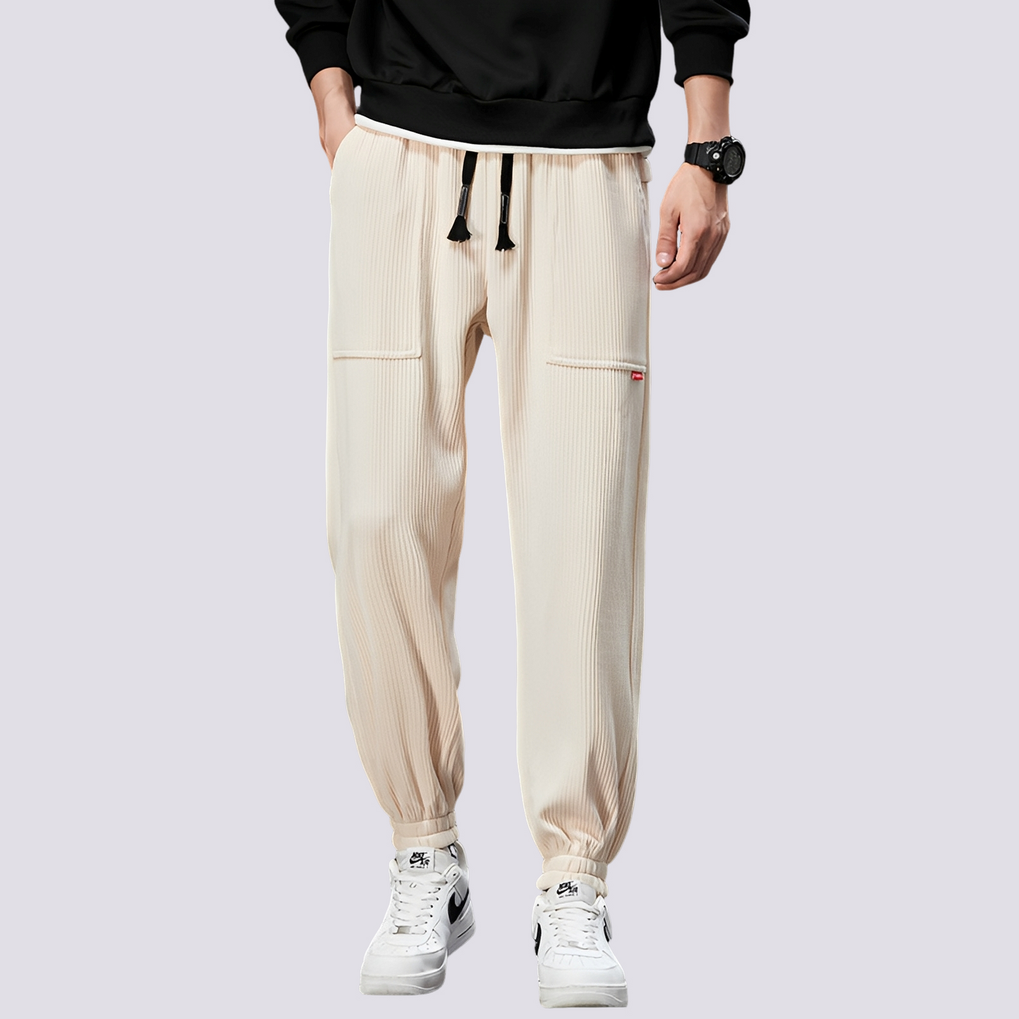 Benji - Komfortable Cord-Jogginghose für Herren
