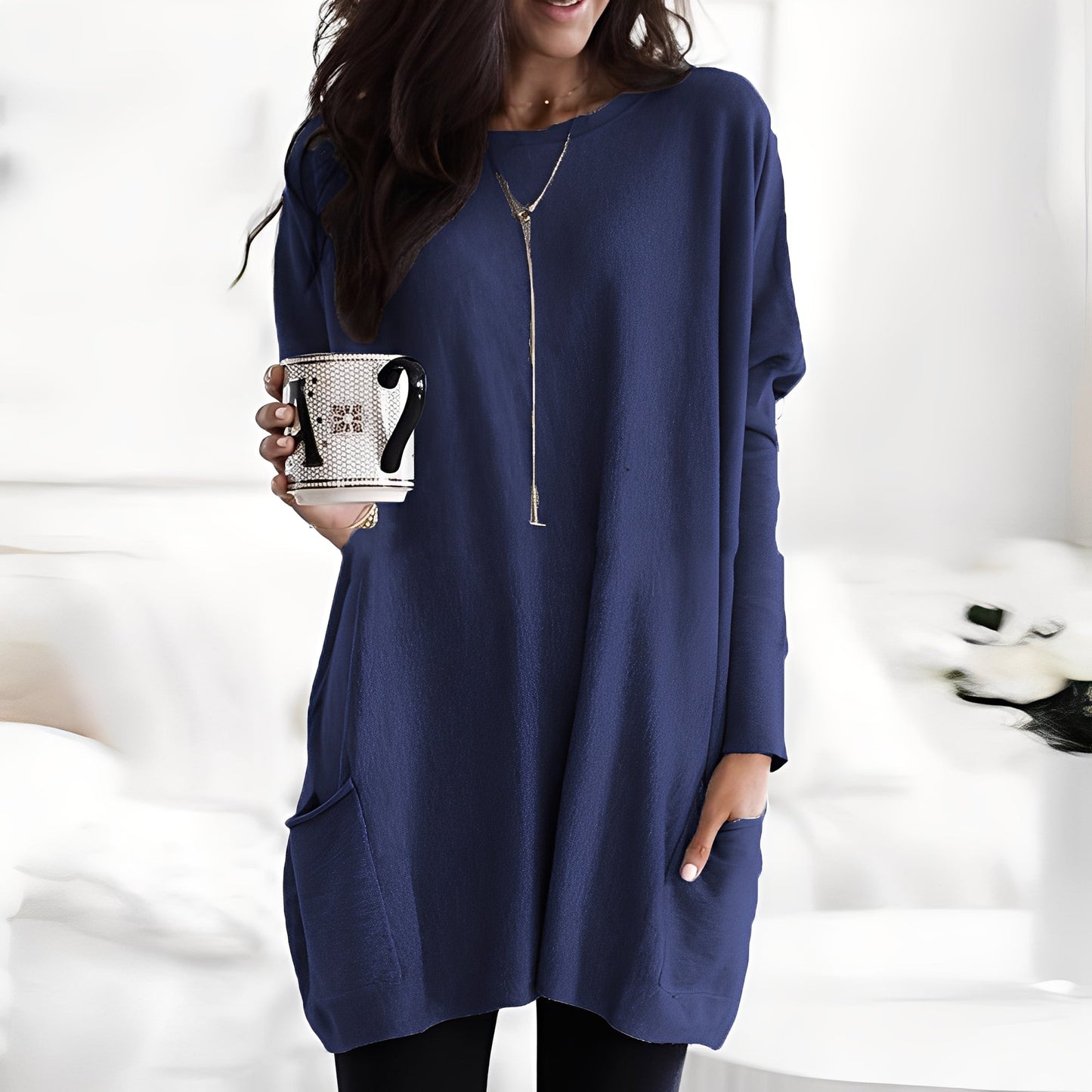 Diane - Eleganter Damenpullover mit langen Ärmeln