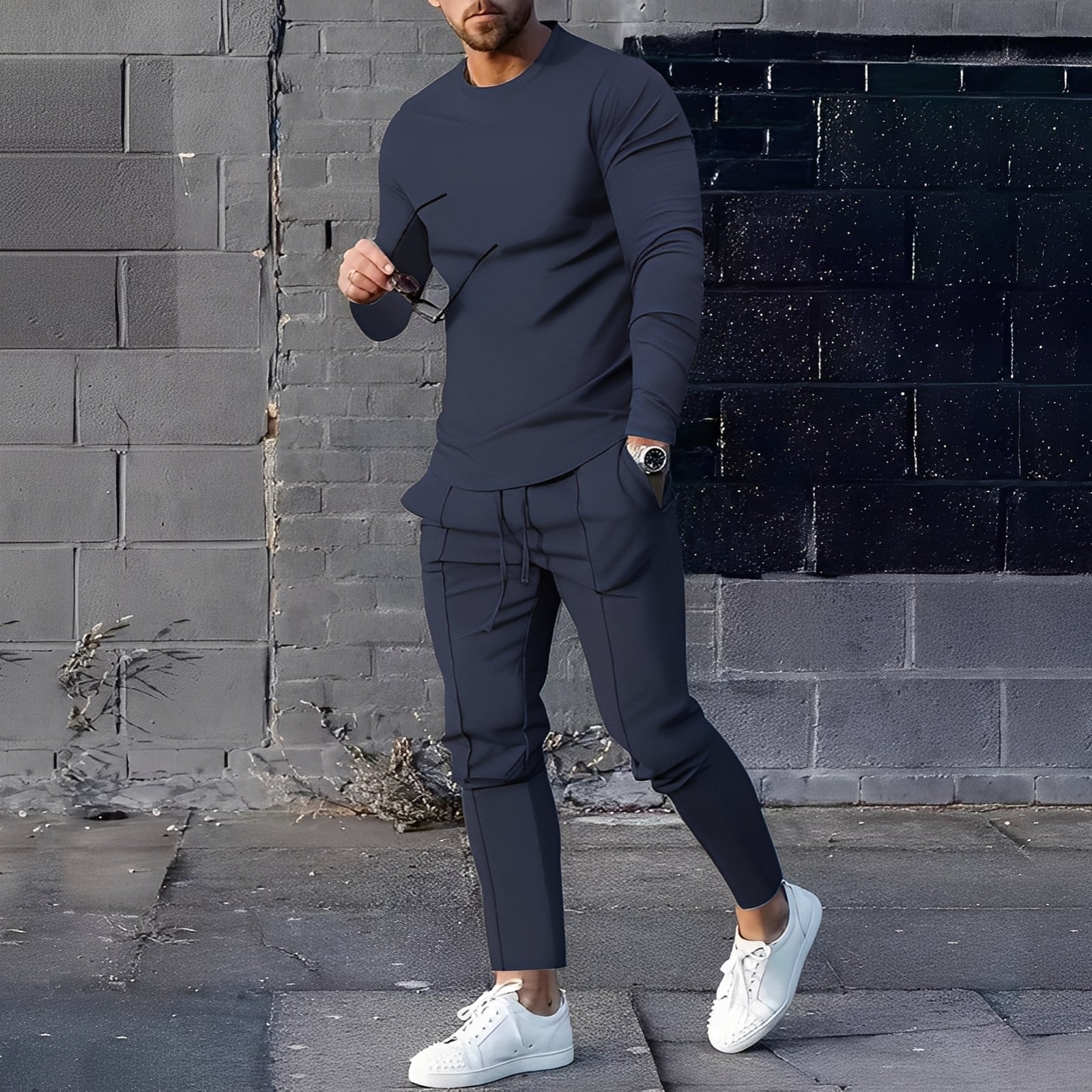 Adelard - Herren-Set mit Oberteil und Hose