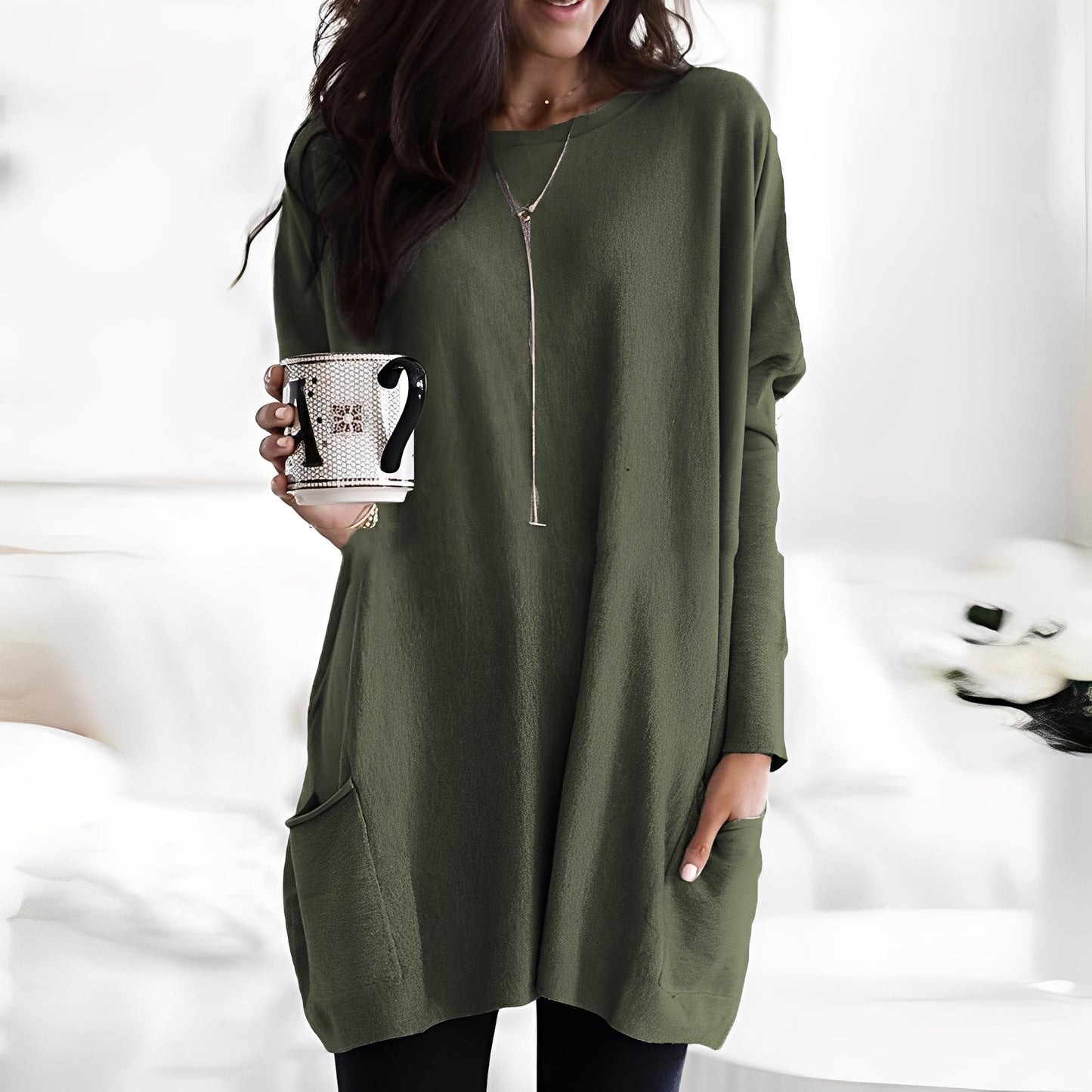Diane - Eleganter Damenpullover mit langen Ärmeln