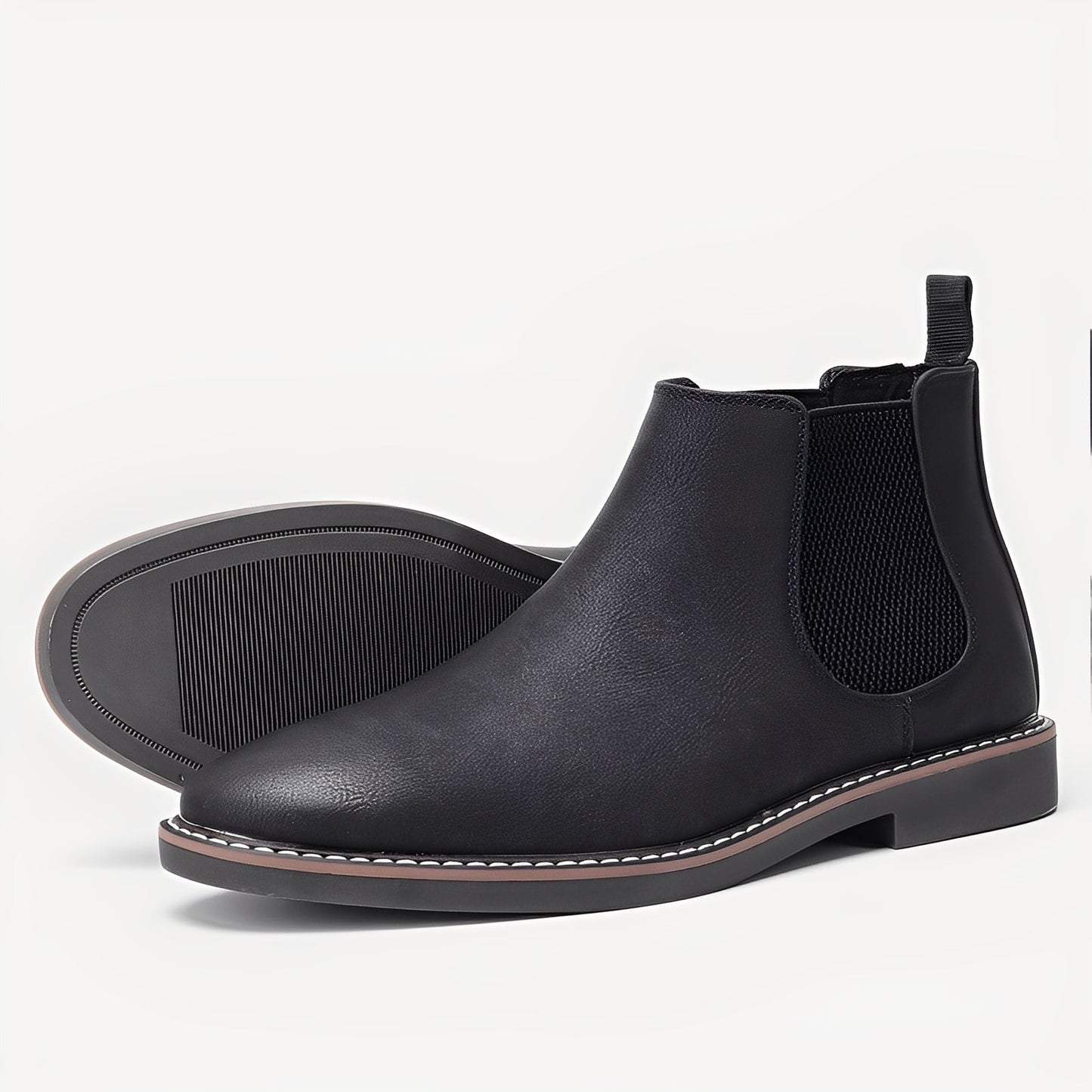 Clifton - Klassische Chelsea-Stiefel aus Leder für Männer