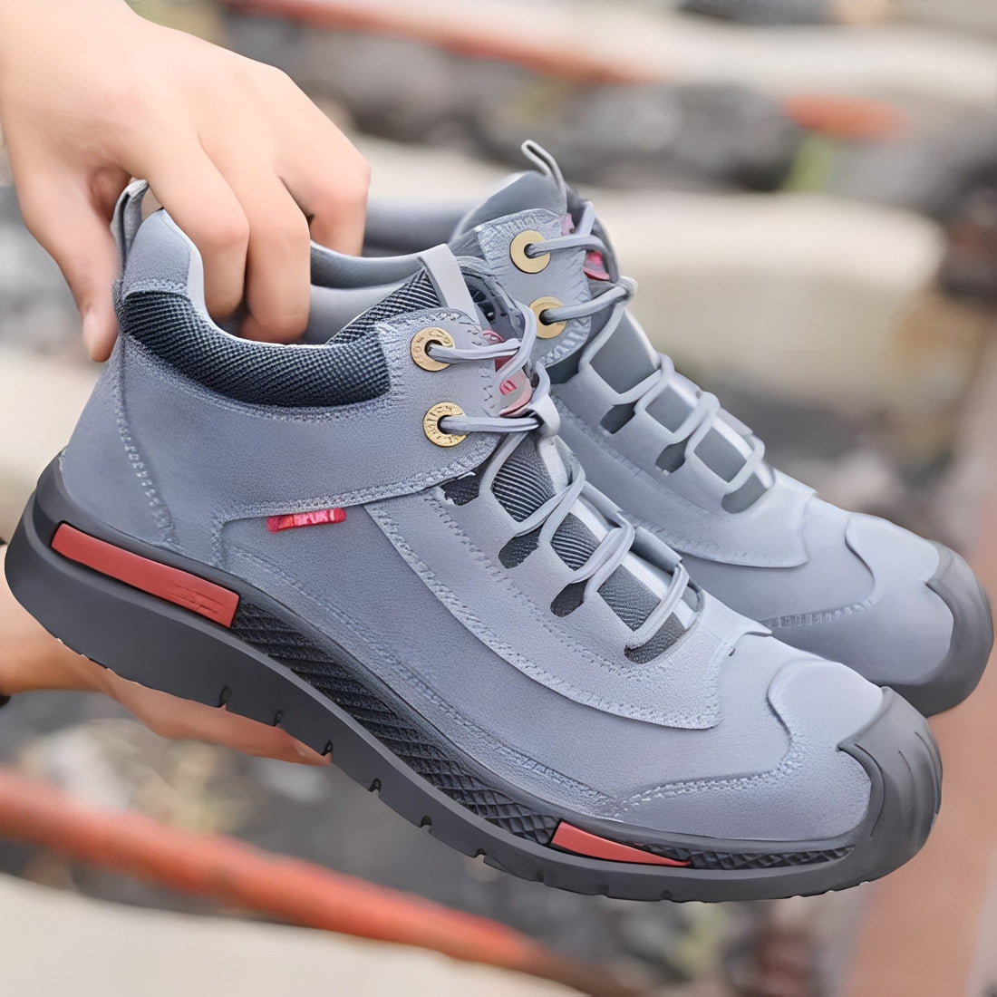Patrick - Wasserdichte Herren-Outdoor-Schuhe mit Stahlkappe
