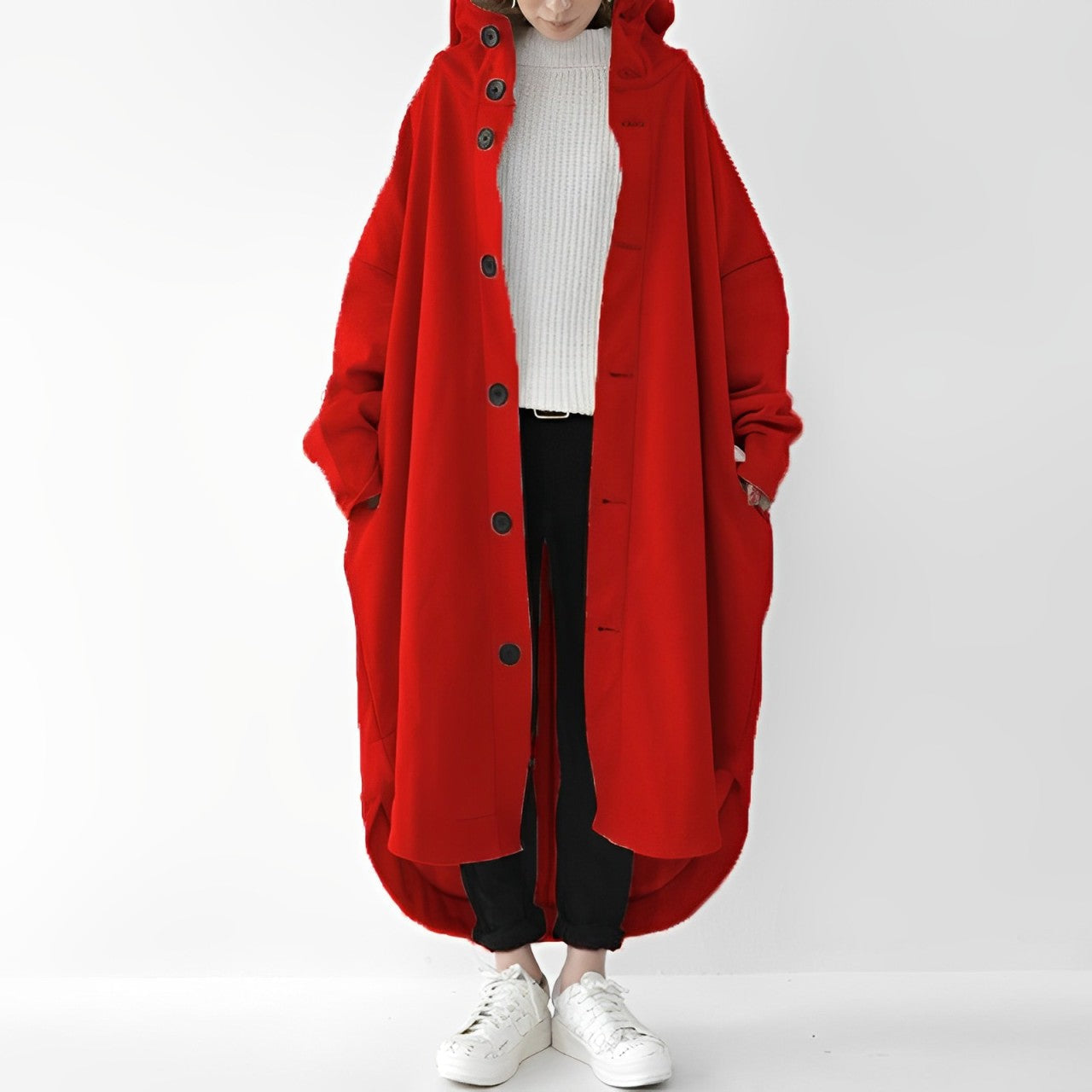 Cailyn - Langer, bequemer Trenchcoat