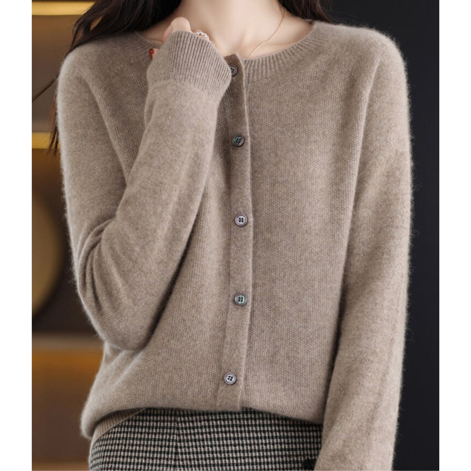 Aubry – Kuschelige, weiche Strickjacke