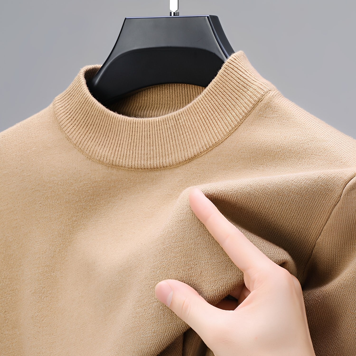 Fozier - Komfortabler und warmer Herrenpullover