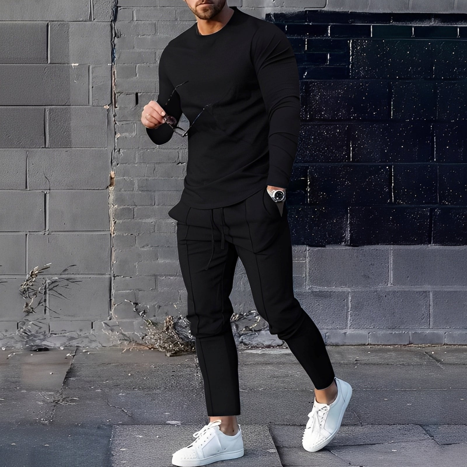 Adelard - Herren-Set mit Oberteil und Hose