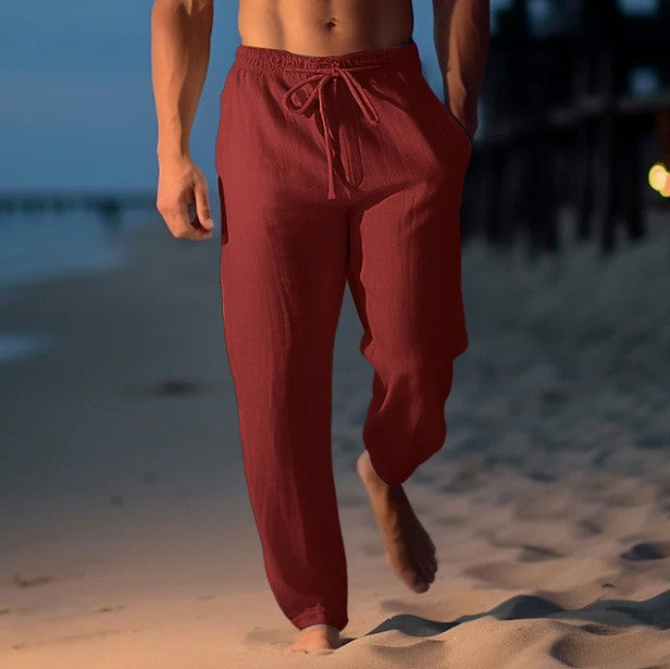 Matthew - trendige Herren-Leinenhose