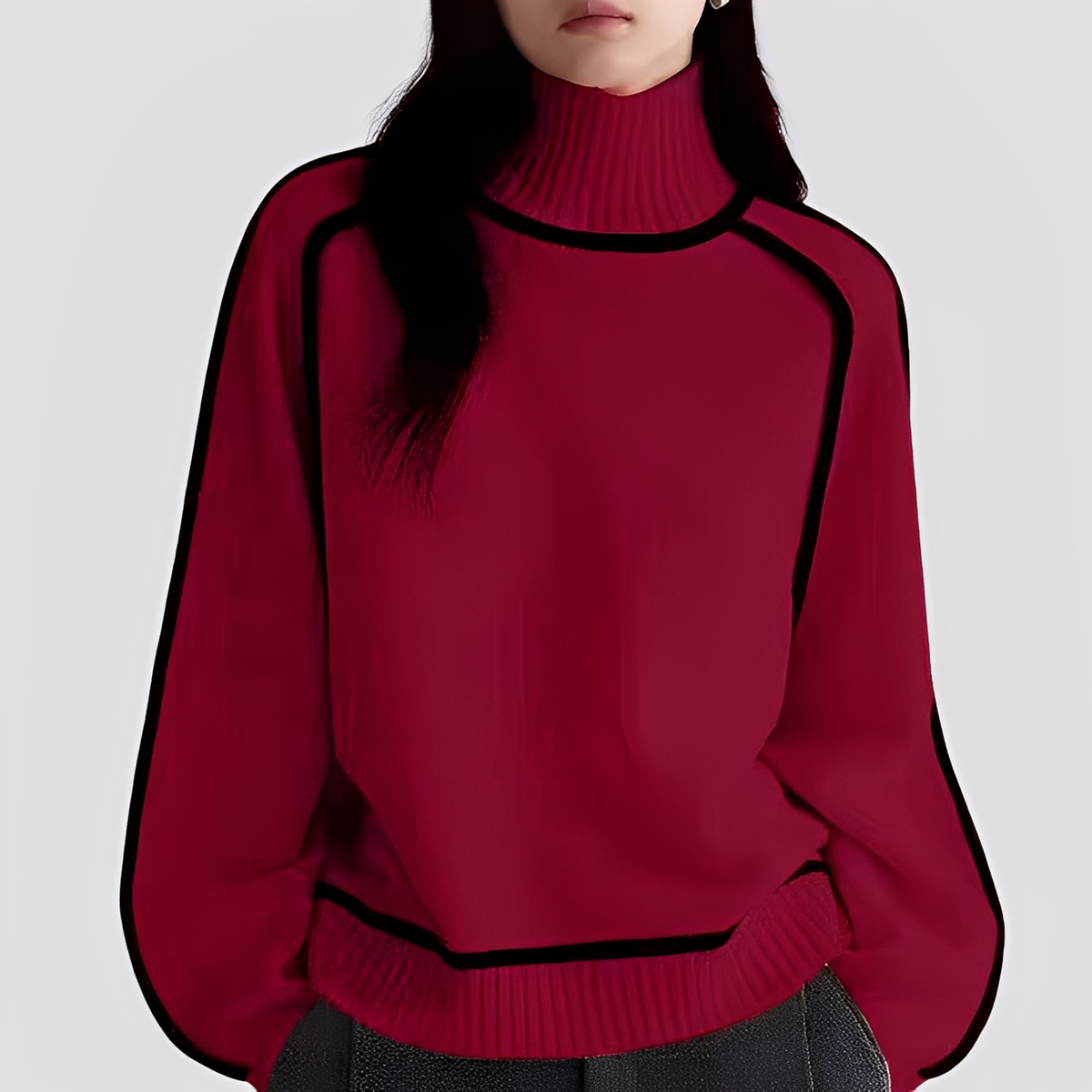 Azalea - Stilvoller und gemütlicher Rollkragenpullover