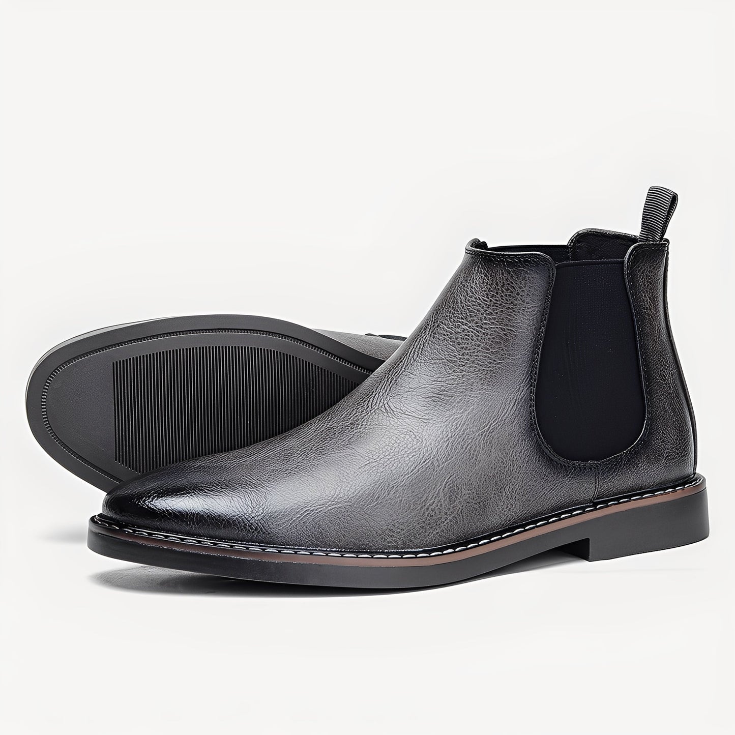 Clifton - Klassische Chelsea-Stiefel aus Leder für Männer
