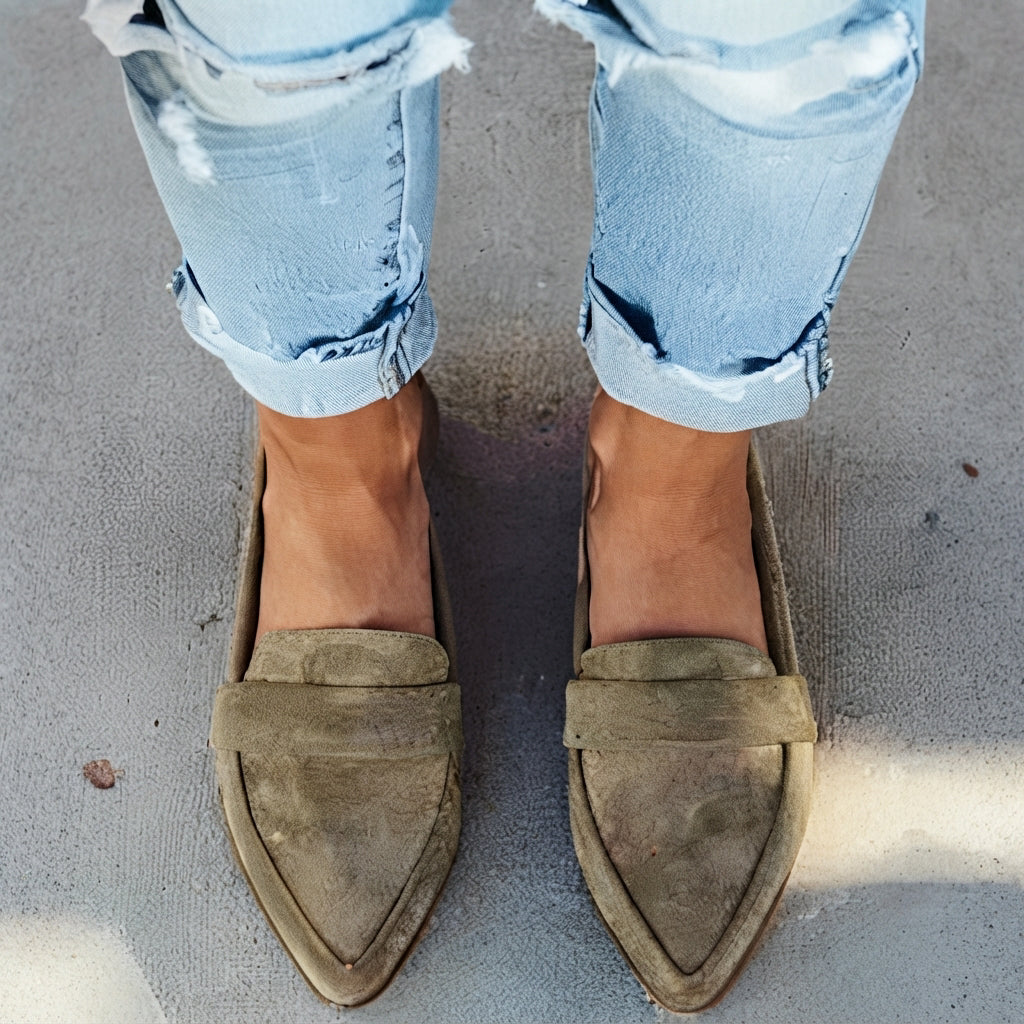 Christal - Stilvolle Schuhe mit spitzer Zehenpartie