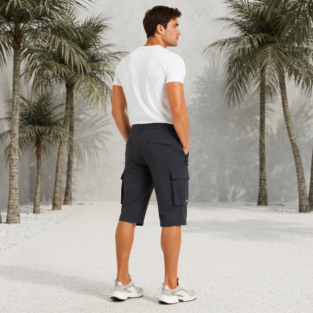 Cedrik - Elastische Cargoshorts